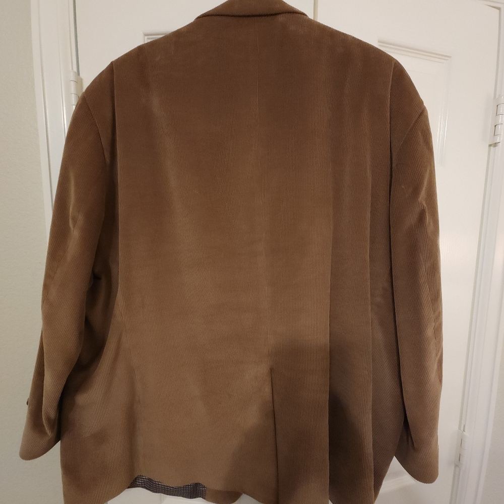 Saddlebred Brown Corduroy Coat - Picture 2 of 3